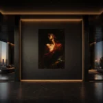 Tenebrism Wall Art Canvas Print | Chiaroscuro Figure Artwork - Image 11