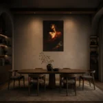 Tenebrism Wall Art Canvas Print | Chiaroscuro Figure Artwork - Image 3