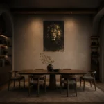 Tenebrism Lion Animal Wall Art Canvas Print - Image 3