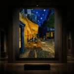 Van Gogh Cafe Terrace at Night Famous Art Prints Canvas Print - Image 9