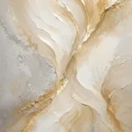 Gilded Veil Gold Abstract Wall Art Canvas Print