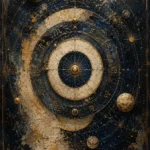 Orbital Zodiac Chart Zodiac Wall Art Canvas Print