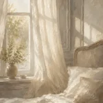 Sunlit Window Bedroom Wall Art Canvas Print