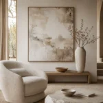 Discover Wabi Sabi Wall Art with organic textures, earthy tones, and refined Japanese-inspired simplicity for calm, gallery-inspired interiors.