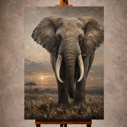 Wildlife Portrait Wall Art wall art print for elegant interiors