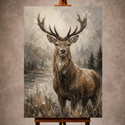 Wildlife Portrait Wall Art wall art print for elegant interiors