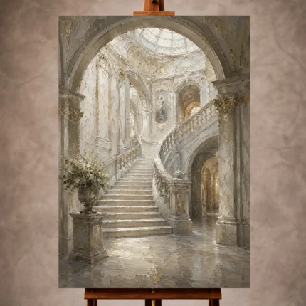 Classical Architecture Wall Art wall art print for elegant interiors