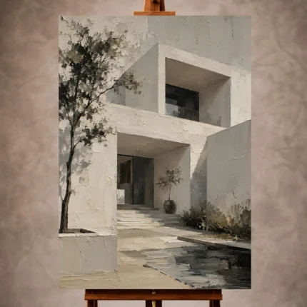 Modern Architecture Wall Art wall art print for elegant interiors
