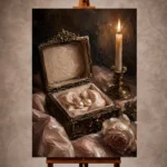 Romantic Bedroom Wall Art wall art print for elegant interiors