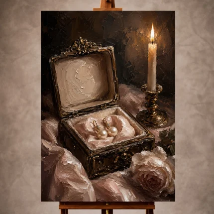 Romantic Bedroom Wall Art wall art print for elegant interiors