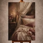 Romantic Bedroom Wall Art wall art print for elegant interiors