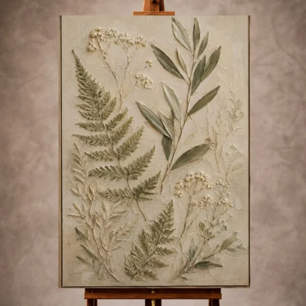 Botanical Bedroom Wall Art wall art print for elegant interiors