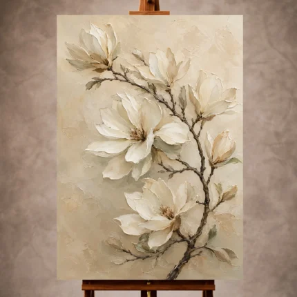 Botanical Bedroom Wall Art wall art print for elegant interiors
