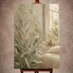 Botanical Bedroom Wall Art wall art print for elegant interiors
