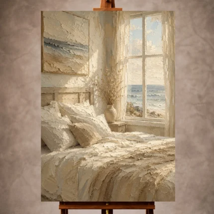 Coastal Bedroom Wall Art wall art print for elegant interiors