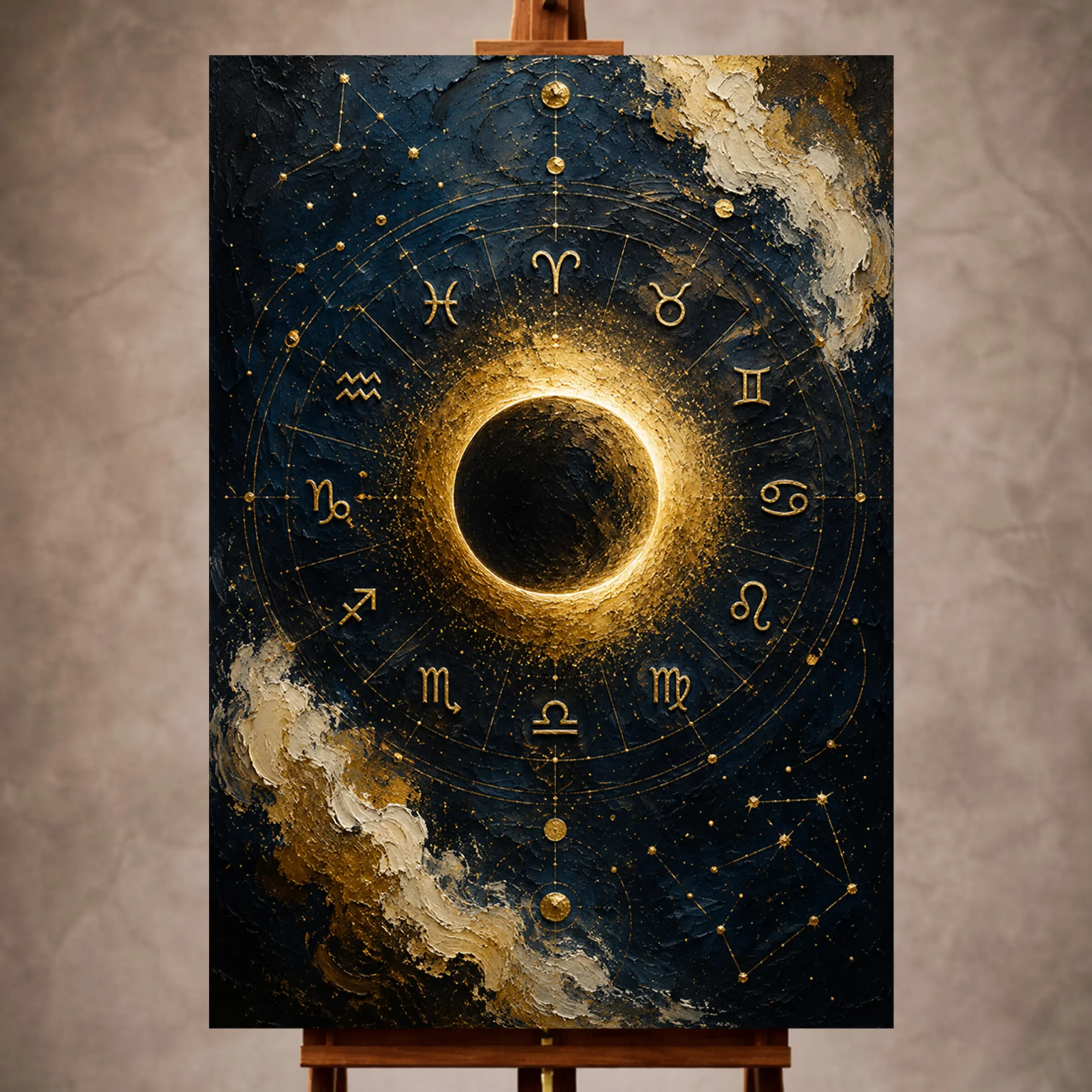 _Dikey Mocvkap001 Zodiac Wall Art wall art print for elegant interiors