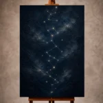 Constellation Wall Art wall art print for elegant interiors