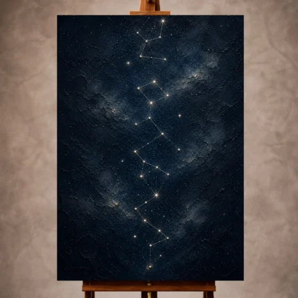 Constellation Wall Art wall art print for elegant interiors