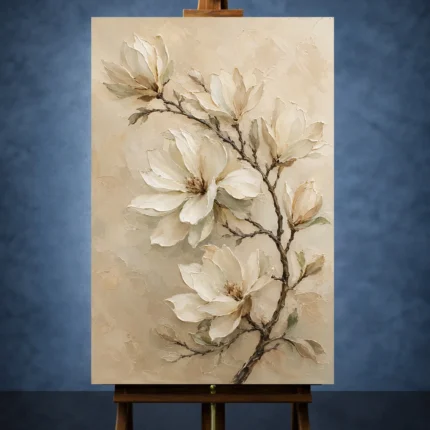 Botanical Bedroom Wall Art wall art print for elegant interiors