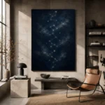 Midnight Celestial Path Constellation Wall Art Canvas Print - Image 4