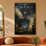 Celestial Observatory Zodiac Wall Art Canvas Print - Image 7