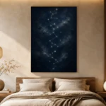 Midnight Celestial Path Constellation Wall Art Canvas Print - Image 9