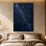 Celestial Star Atlas Constellation Wall Art Canvas Print - Image 9