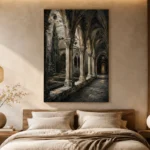 Cloister Arcade Gothic Architecture Wall Art Canvas Print - Image 8