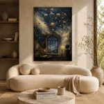 Celestial Observatory Zodiac Wall Art Canvas Print - Image 10