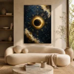 Celestial Eclipse Zodiac Wall Art Canvas Print - Image 10