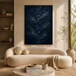 Midnight Celestial Path Constellation Wall Art Canvas Print - Image 10
