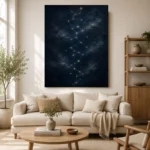 Midnight Celestial Path Constellation Wall Art Canvas Print - Image 11