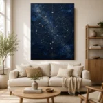 Celestial Star Atlas Constellation Wall Art Canvas Print - Image 11