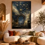 Celestial Observatory Zodiac Wall Art Canvas Print - Image 12