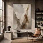 Textured Abstract Wall Art wall art print for elegant interiors