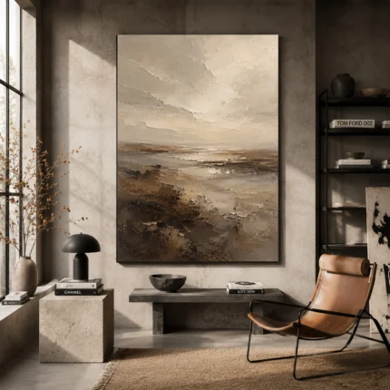 Textured Abstract Wall Art wall art print for elegant interiors