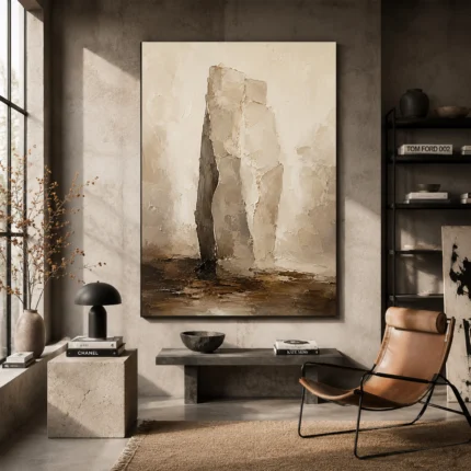 Textured Abstract Wall Art wall art print for elegant interiors