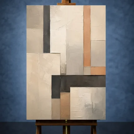 Geometric Abstract Wall Art wall art print for elegant interiors