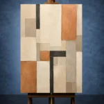 Geometric Abstract Wall Art wall art print for elegant interiors