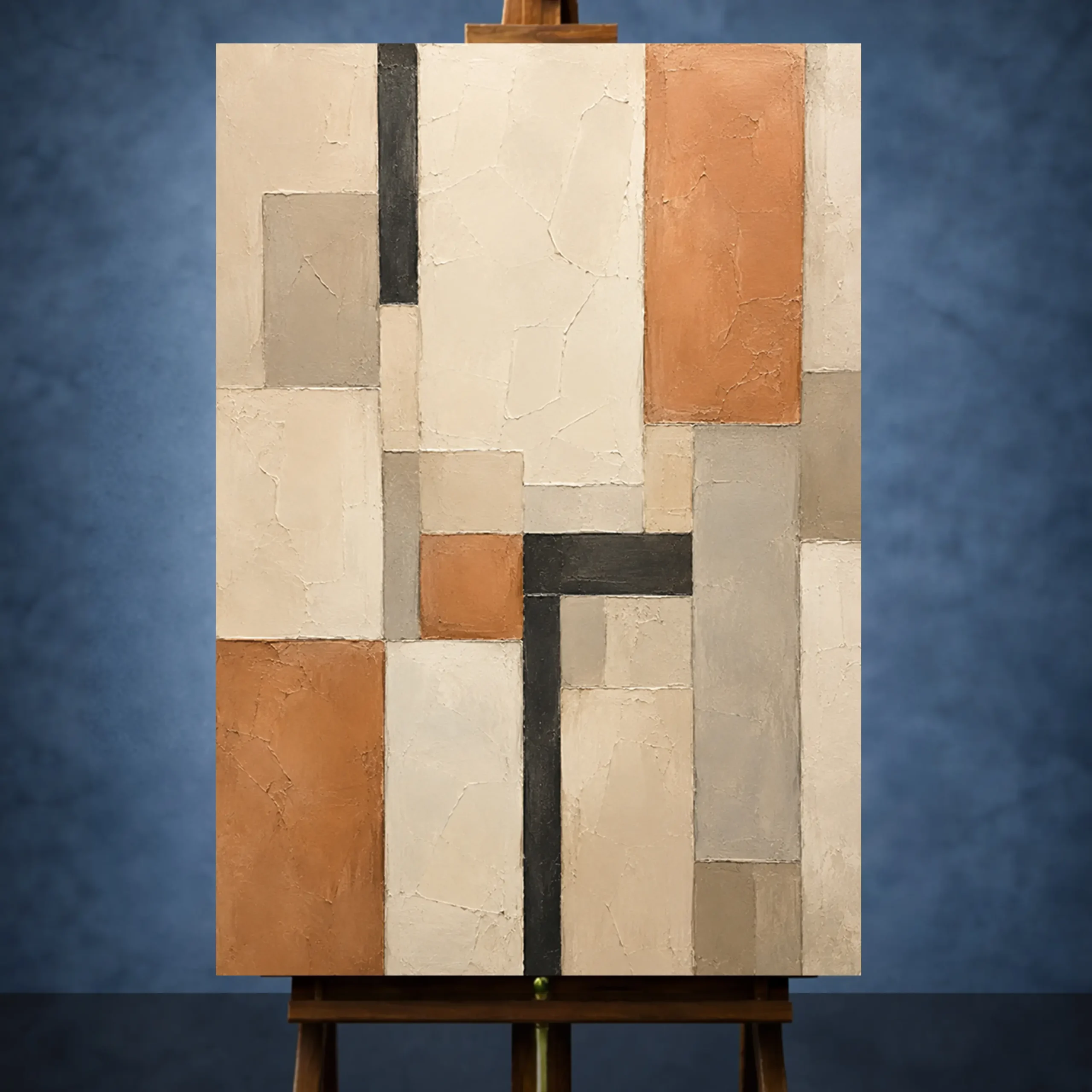 _Dikey MocvkapPinterest artwork_2 Geometric Abstract Wall Art wall art print for elegant interiors