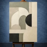 Geometric Abstract Wall Art wall art print for elegant interiors