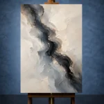 Fluid Abstract Wall Art wall art print for elegant interiors