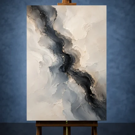 Fluid Abstract Wall Art wall art print for elegant interiors