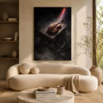 Chiaroscuro Violin Music Wall Art Canvas Print - Image 7