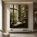 Scholar Study Office Wall Art Canvas Print - Image 10