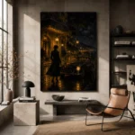 Riviera Hotel Noir Movie Wall Art Canvas Print - Image 2