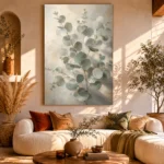 Eucalyptus Botanical Wall Art Canvas Print - Image 11