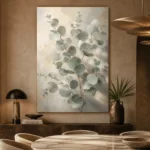Eucalyptus Botanical Wall Art Canvas Print - Image 5