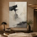 Ink Wash Wabi Sabi Wall Art Canvas Print - Image 5