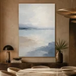Soft Horizon Minimalist Wall Art Canvas Print - Image 5